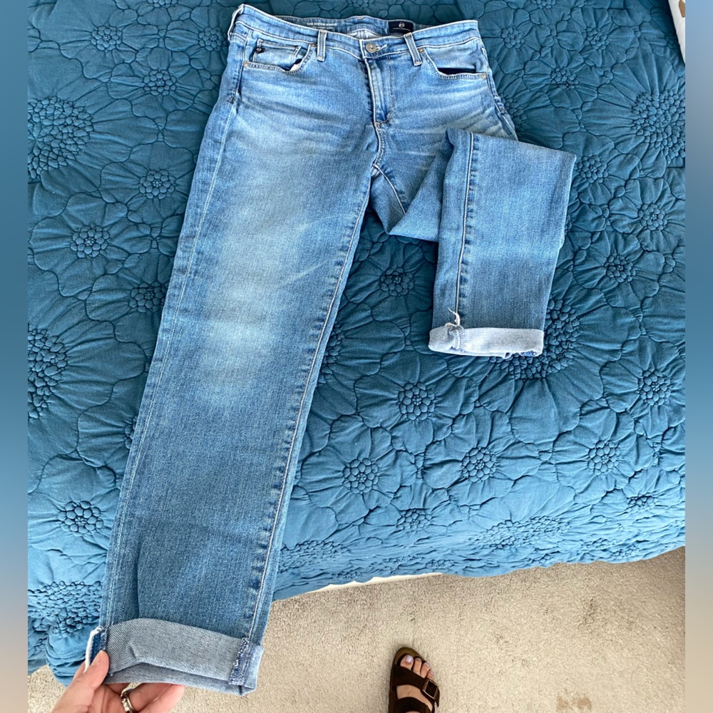 AG Straight Ankle Jeans